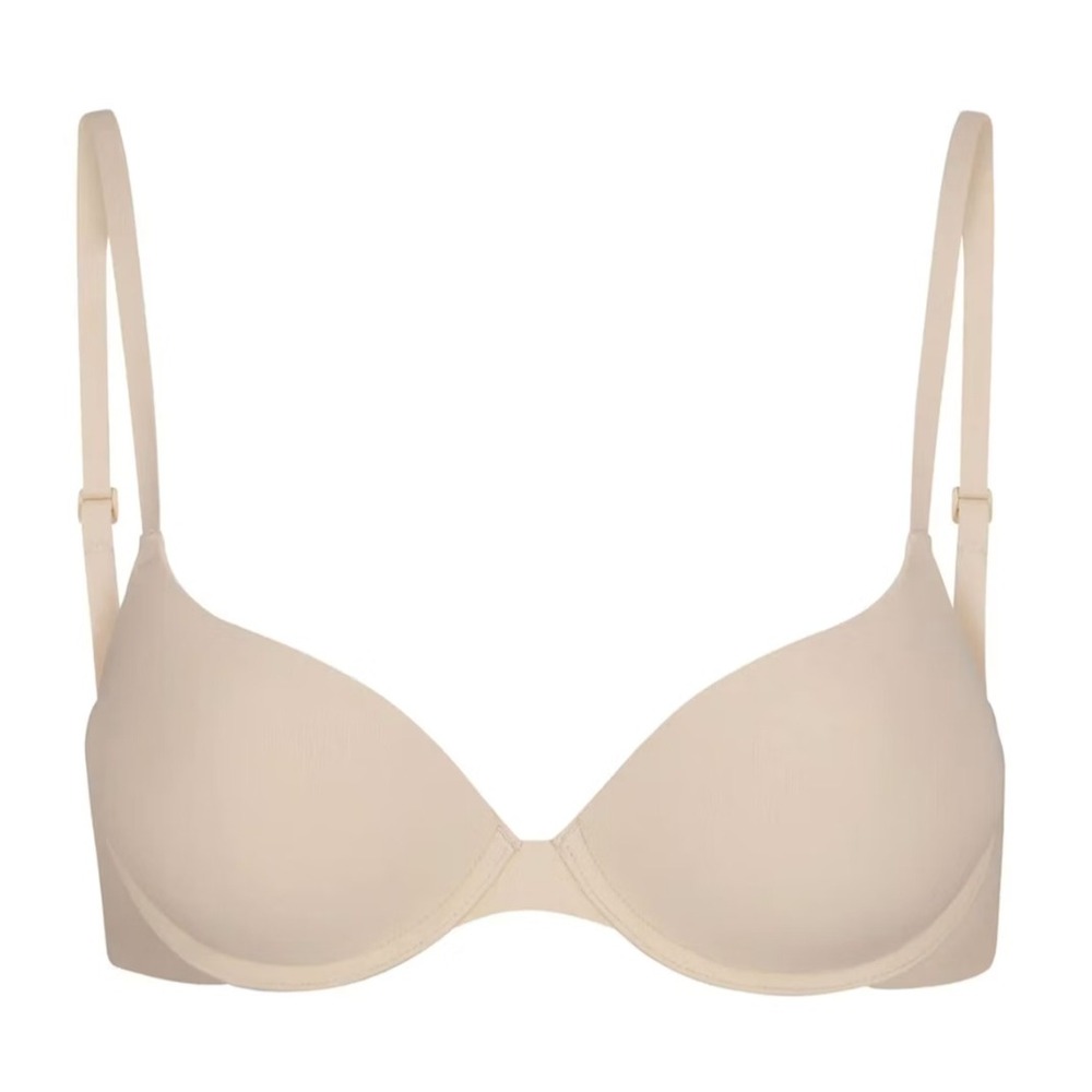 Skims Fits Everybody Push Up Demi Bra Sand Underwire BR-UWR-2295 38C